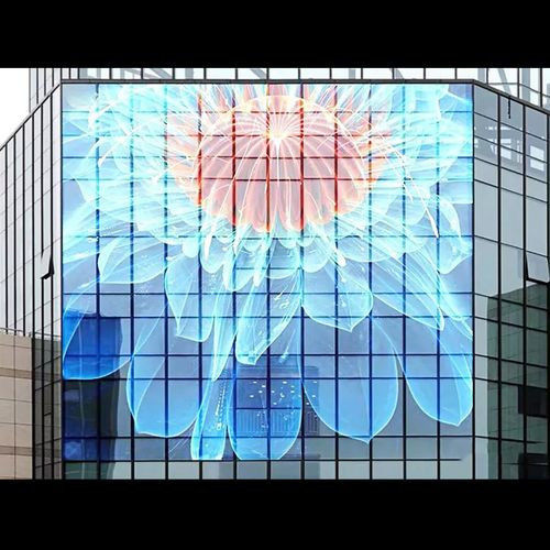 P3.97-7.81 صفحه نمایش تصویری دیواری LED اجاره شفاف کامل رنگ