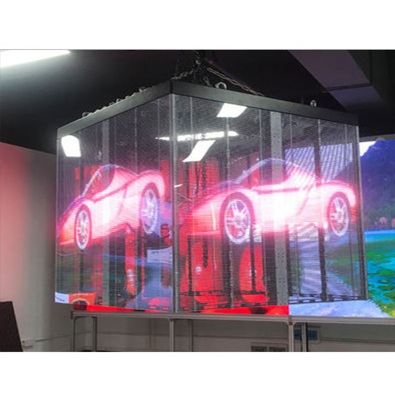 صفحه نمایش شفاف LED شیشه ای HD P3.91-7.8