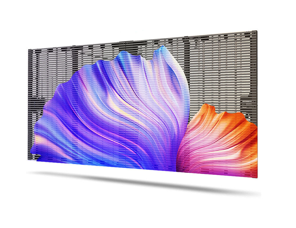 P2.6-5.2 HD صفحه نمایش شفاف LED 2500nits نصب آویزان