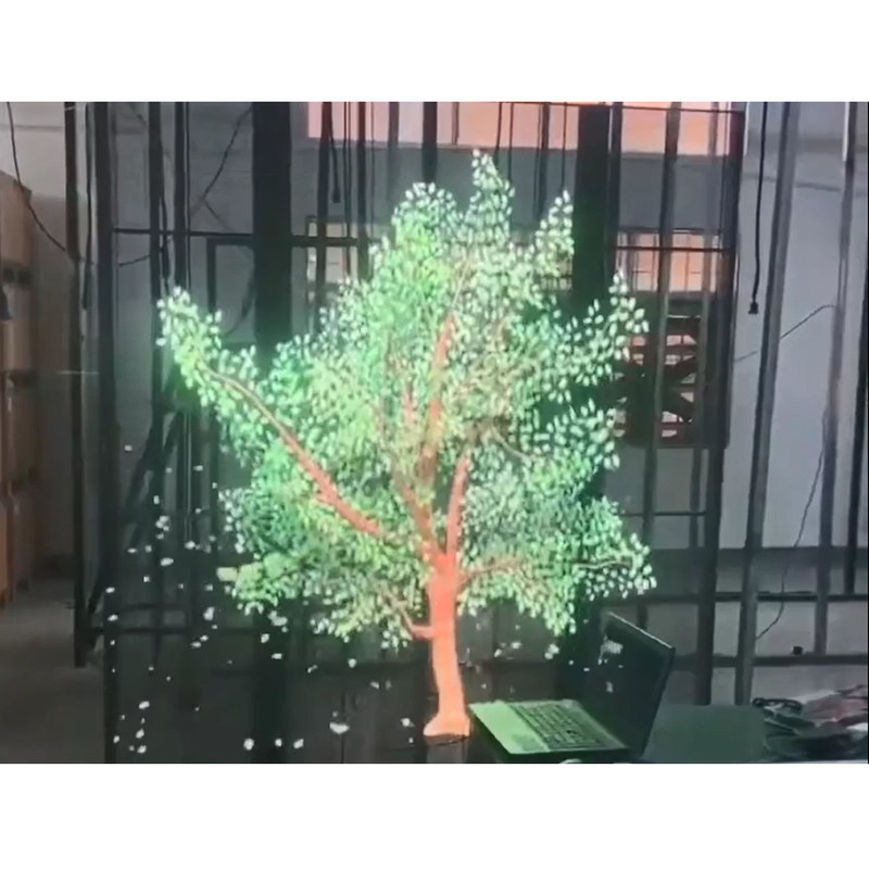 صفحه نمایش 4K LED شفاف و باریک چندرنگ با وضوح بالا