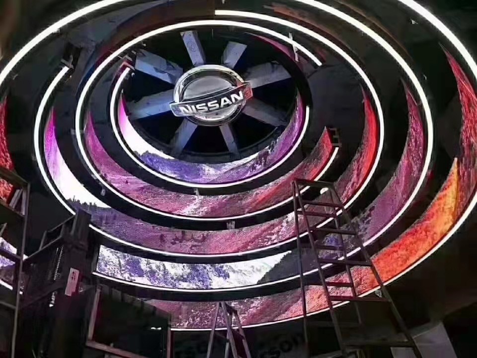 صفحه نمایش 5 ولت 60 آمپر در فضای باز LED, صفحه نمایش چند رنگی LED