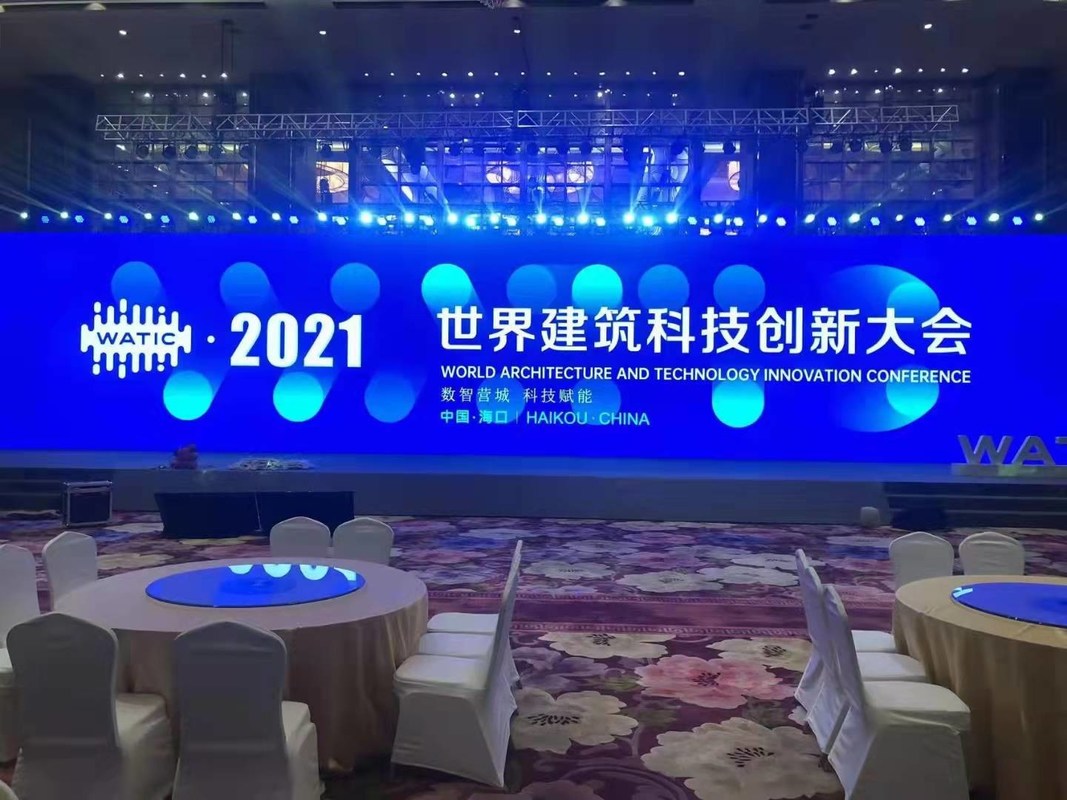 صفحه نمایش دیواری چند رنگی LED داخلی P3.91 P5.95 نصب ثابت