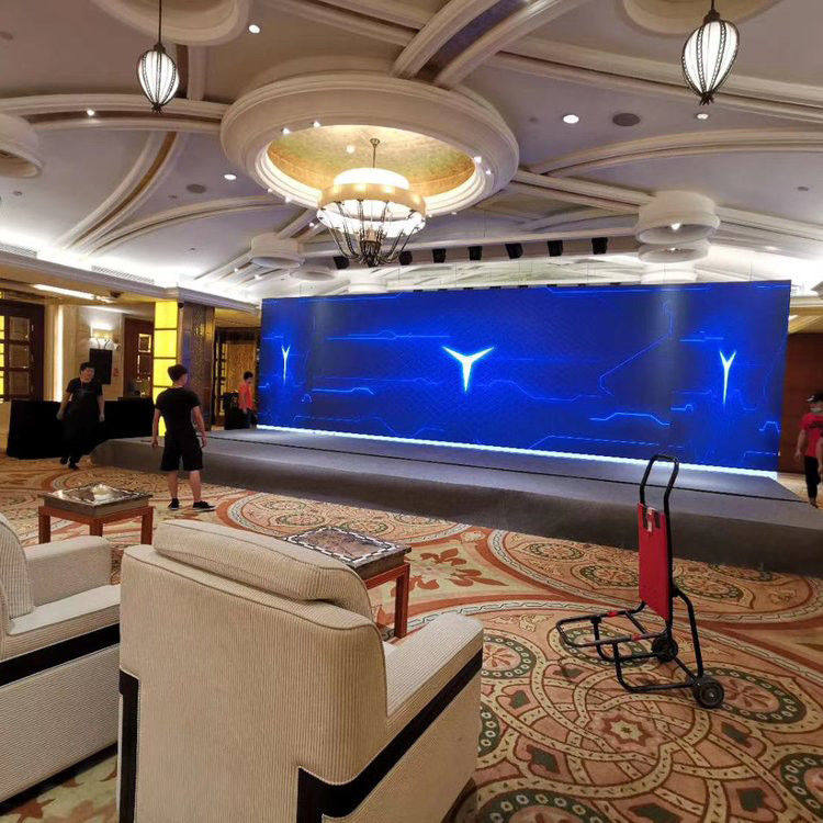 160x80 دیوار ویدیویی داخلی با دوام، صفحه نمایش ال ای دی برای تبلیغات داخلی