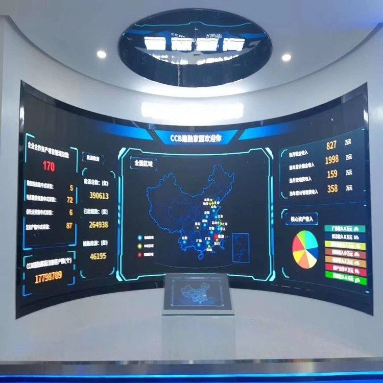 ضد آب P3.91 LED Video Wall Display چندرنگ برای فضای باز داخلی
