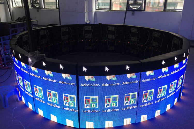 SMD1921 LED Virtual Production Screen Multiscene 3840HZ رنگ تمام