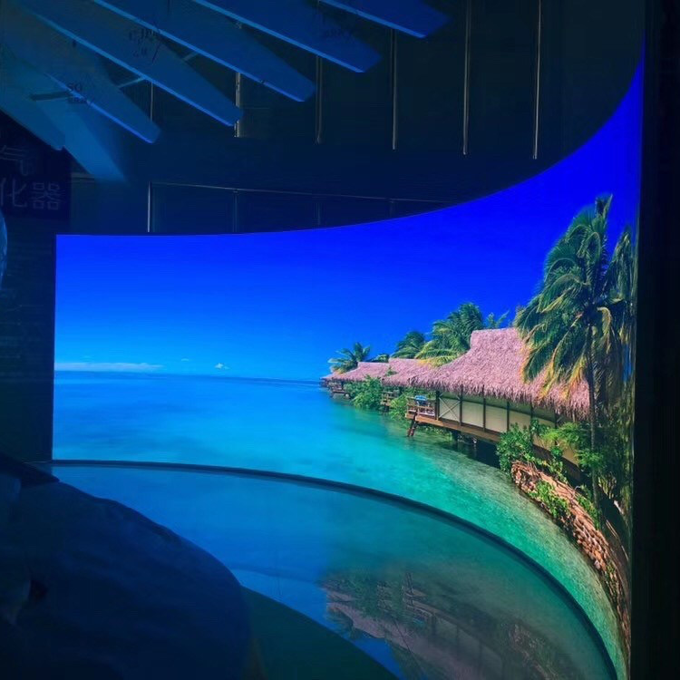 صفحه نمایش LED چندرنگ انعطاف پذیر برای کنسرت