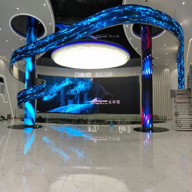 تکنولوژی صفحه نمایش نوآورانه تجاری P2.5، صفحه نمایش LED تمام رنگی ثابت داخلی