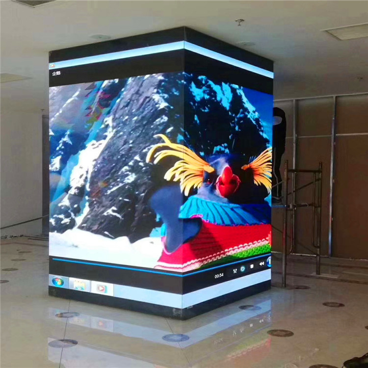 صفحه نمایش LED سبک و انعطاف پذیر دیوار صفحه نمایش چندرنگ 2mm Pixel Pitch